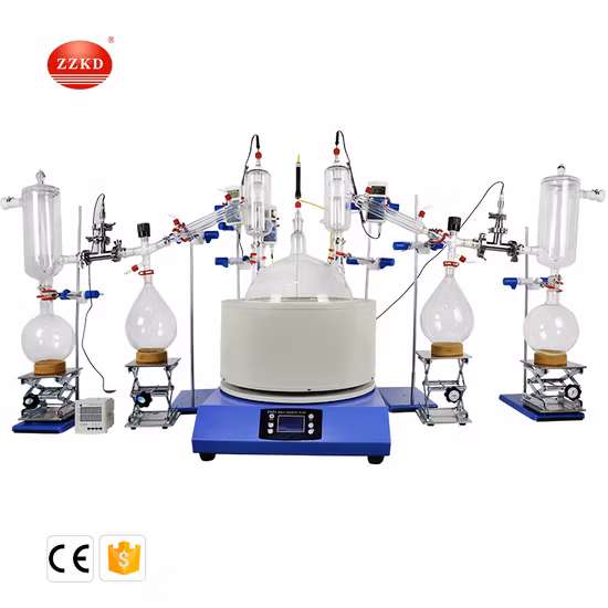 Sistema de destilación al vacío de laboratorio, destilación de recorrido corto a la venta