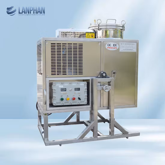 Máquina de recuperación de disolventes de destilación más fina de metanol de extracción química