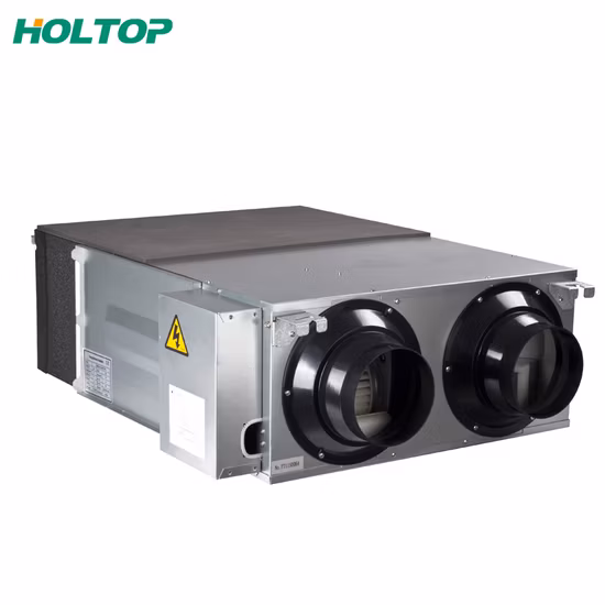 Aire a aire Contraflujo Recuperación de calor Intercambio de temperatura Ventilación Recuperación de energía Ventilador Unidad de tratamiento de aire